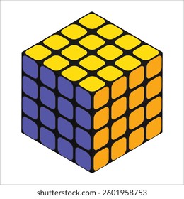 Geometric 3D cube vector design, perfect for backgrounds, logos, and abstract digital art.