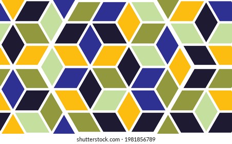 Líneas geométricas 3d abstractas de patrón transparente, fondo vectorial. Ilustración interminable de líneas de ingeniería de estilo tecnológico. Usable para tela, papel pintado, envoltura, web e impresión.