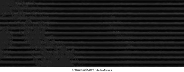 Geometric 3d Pattern Of Spots, Lines And Stripes, Embossed Black Background, Grunge Texture, Actual Art Deco Style For Banner Design, Cover, Wallpaper, Website, Flyer, Book, Business Card.