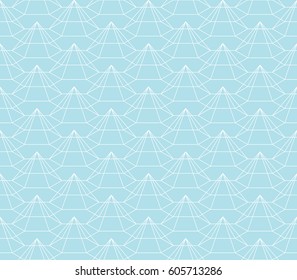 geometric 3d relief outline hexagon grid texture pattern