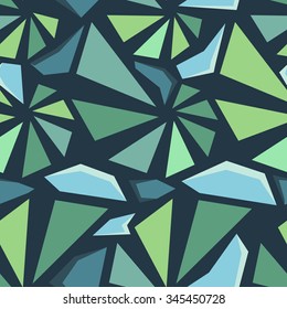 Geometric 3d seamless pattern