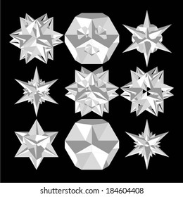 Geometric 3D Star Stellations