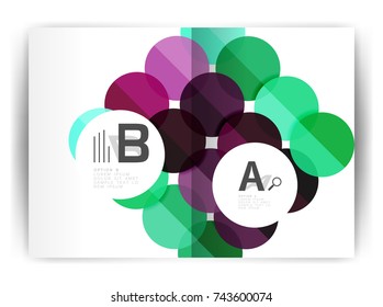 Geometric a4 annual report cover print template, brochure template layout, cover design annual report, magazine, flyer or booklet in A4. Business vector Illustration.