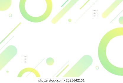 geometric abastract background,green yellow gradaions,shape pattern,line,memphis,trendy,eps 10