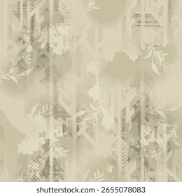 geometric abastrcat pattern design print