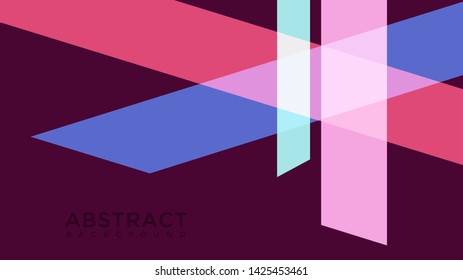 geometric abstrac background colorful wallpaper isolated on purple color