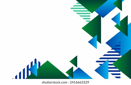 Geometric abstract art background design