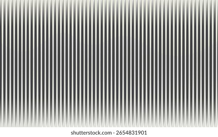 Fondo de arte abstracto geométrico con líneas de Vertical. Ilusión óptica con ondas y transición. Eps10