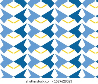 Geometric abstract art for cloth printing and for wallpaper, background. 