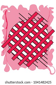 Geometric abstract background