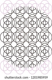 Geometric abstract background