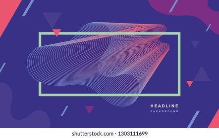 Geometric abstract background.