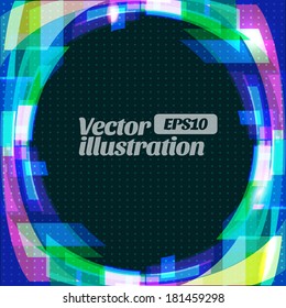 Geometric abstract background