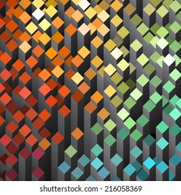 Geometric abstract background