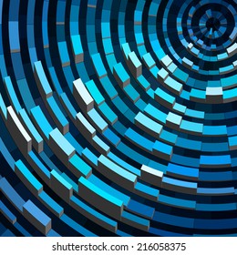 Geometric abstract background
