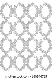 Geometric abstract background