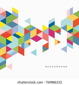 Geometric abstract background.