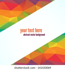 Geometric abstract background 4