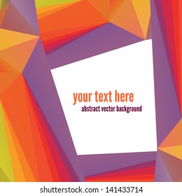 Geometric abstract background 6