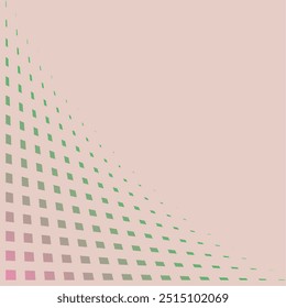 Geometric abstract background with bent rectangles to create a 3d effect