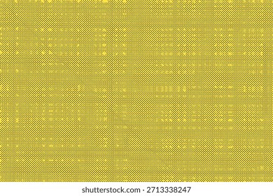 Fondo abstracto geométrico con patrón de puntos negros en amarillo