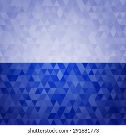 Geometric abstract background in blue and lilac coloured tones - Illustration 