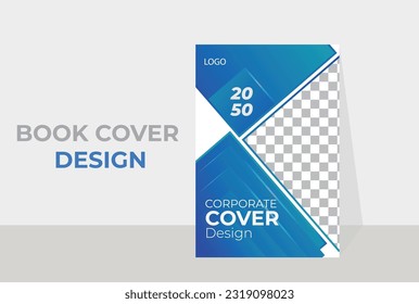 Fondo abstracto geométrico. Folleto, diseño de plantilla de volante, folleto vectorial. Plantilla de diseño de portada de libros corporativos. Se puede adaptar a Folleto, Informe Anual.