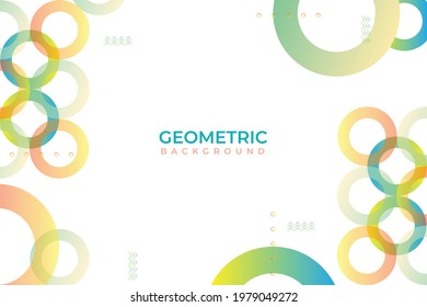 geometric abstract background with color gradation vector eps 10