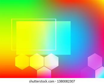 Geometric abstract background. Colored Holiday design concept. 