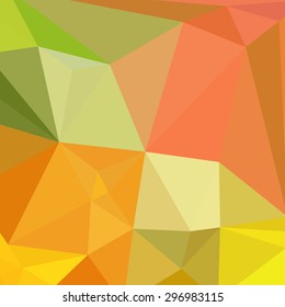 Geometric Abstract Background. Colorful Triangles. Vector