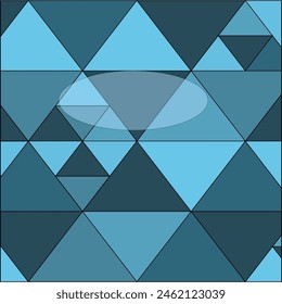 Geometric abstract background. Composition of simple geometric shapes. For use in presentations, flyers and leaflets, business cards, lendings, website design. Vector.