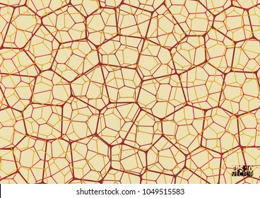 Geometric abstract background with connected line and dots. Structure molecule and communication. Scientific concept for your design. Medical, technology, science background. Eps10 Vector illustration