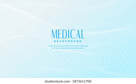 Geometric abstract background with connected line. Medical background. Abstract science Background. Abstract background with flowing grid design. Abstract connection structure. Vector illustration.