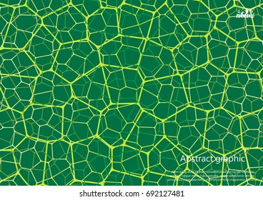 Geometric abstract background with connected line and dots. Structure molecule and communication. Scientific concept for your design. Medical, technology, science background. Eps10 Vector illustration