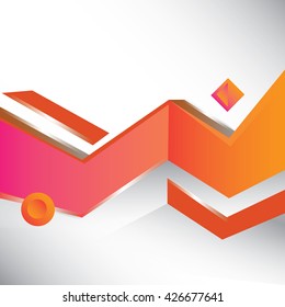 Geometric Abstract background contain EPS10 format , design Layout