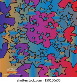 Geometric abstract background for design