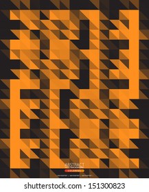 Geometric abstract background for design