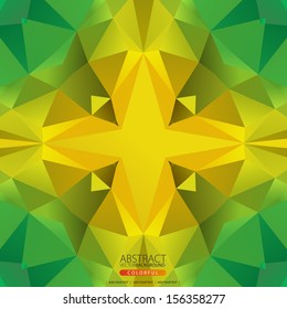 Geometric abstract background for design