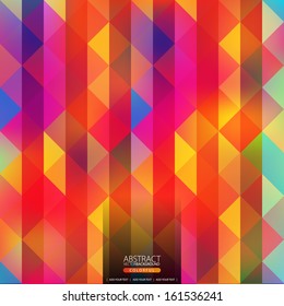 Geometric abstract background for design