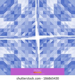 Geometric abstract background for design