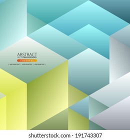 Geometric abstract background for design