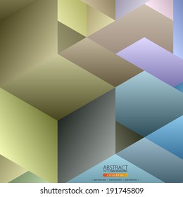 Geometric abstract background for design