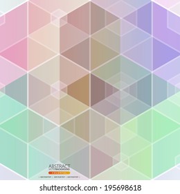 Geometric abstract background for design