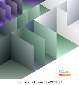 Geometric abstract background for design
