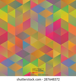 Geometric abstract background for design