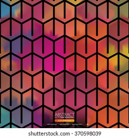 Geometric abstract background for design