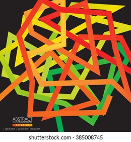 Geometric abstract background for design