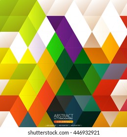 Geometric abstract background for design