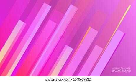 geometric abstract background design. colorful gradient. striped. Modern templates for landing pages. layout. banner. pamphlet. card. eps 10