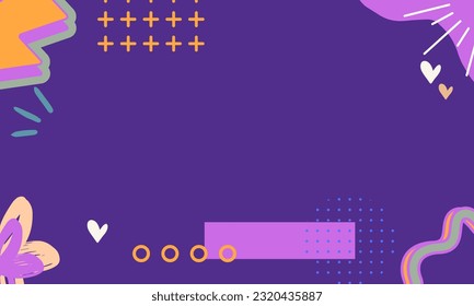 Geometric abstract background design illustration